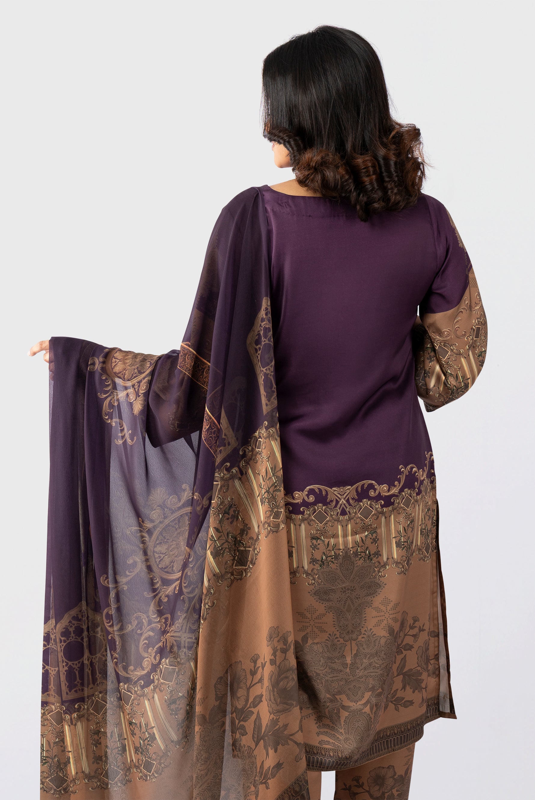 Women's salwar kameez dupatta