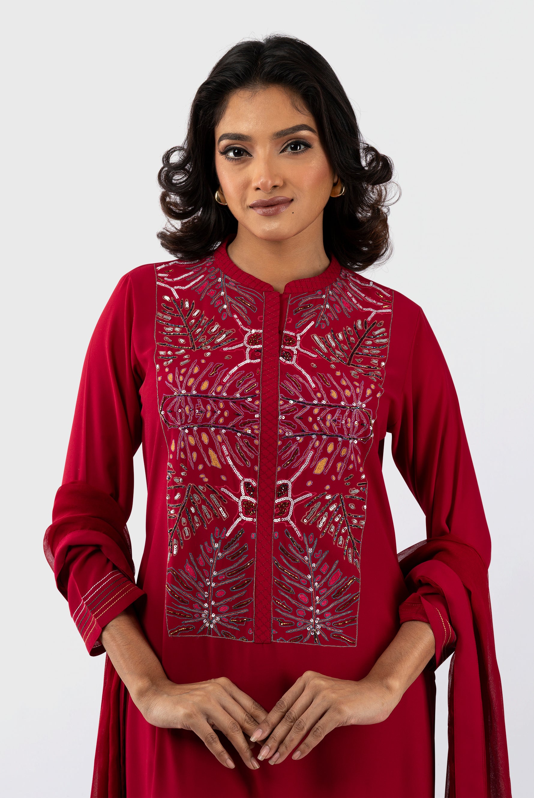 Women's salwar kameez dupatta