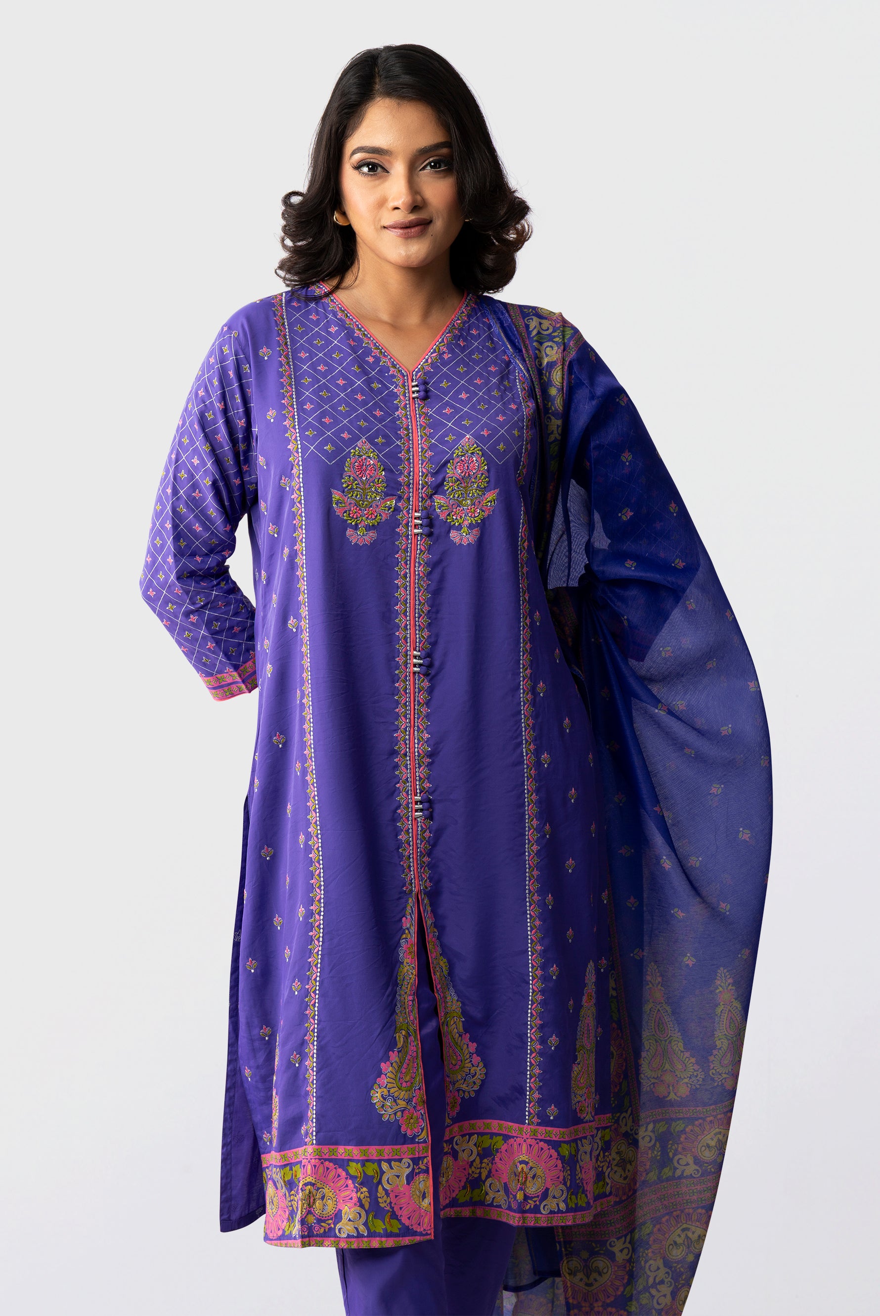 Women's salwar kameez dupatta