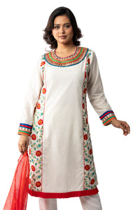 Women's salwar kameez dupatta