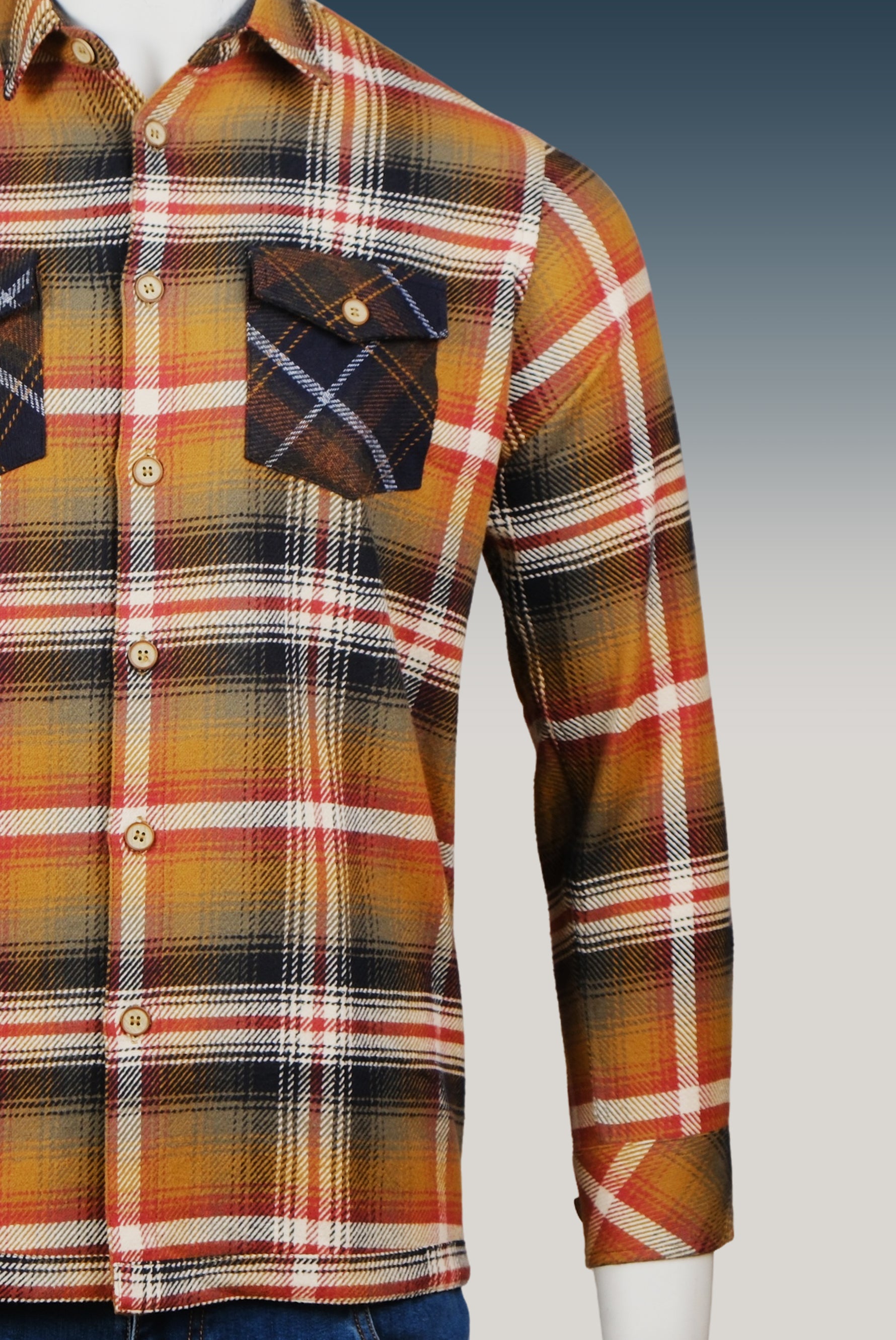 Full Sleeve Casual Flannel Shirt
