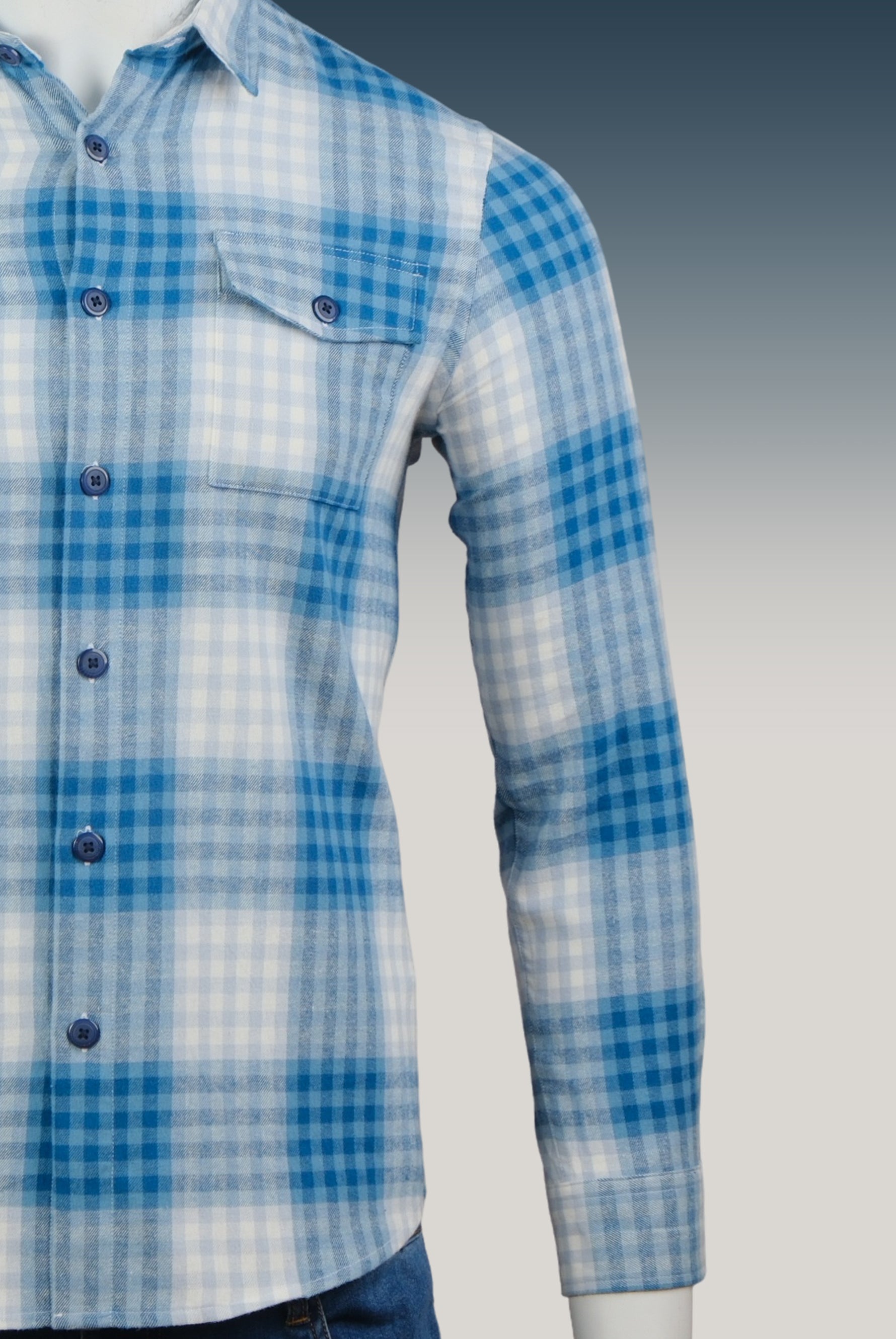 Full Sleeve Casual Flannel Shirt