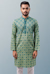 Men's Panjabi-Embroideri