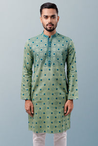 Men's Panjabi-Embroideri