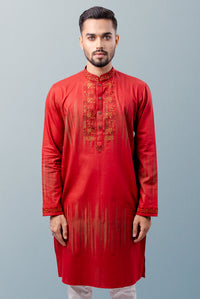 Men's Panjabi - Embroidery