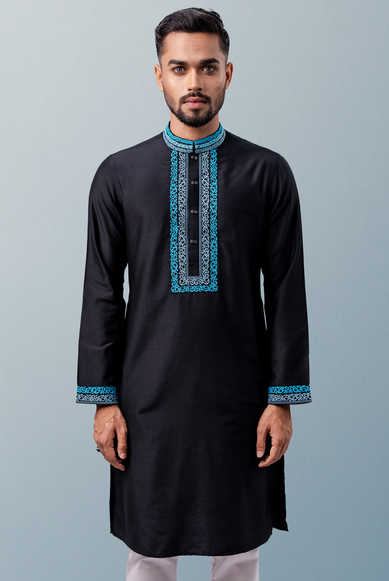 Men's Panjabi - Embroidery