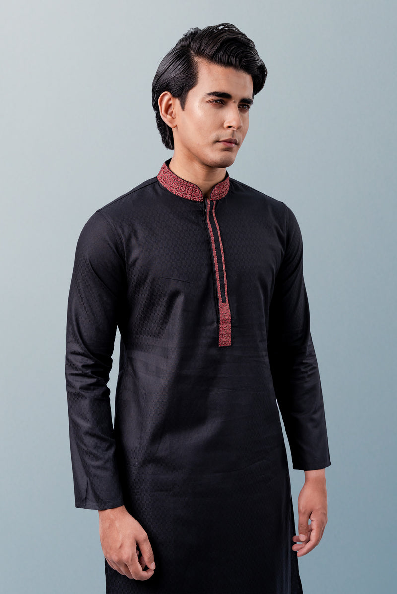 Men's Panjabi - Embroidery