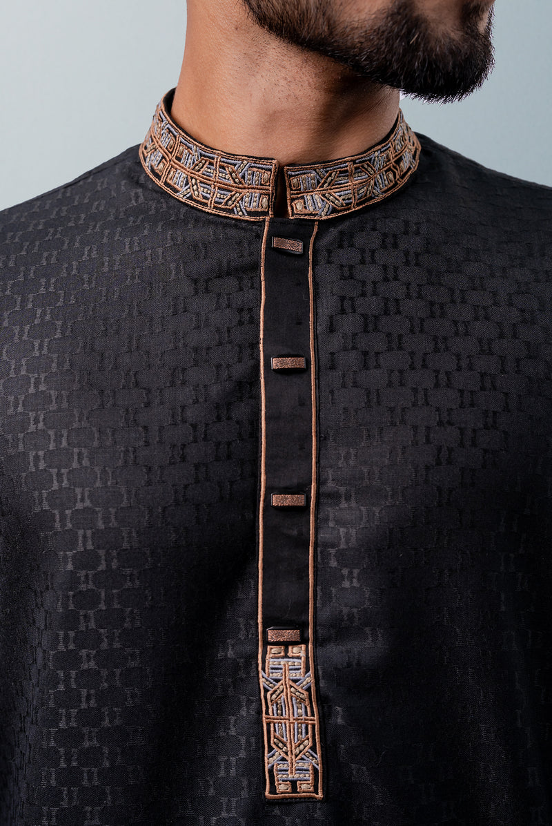 Men's Panjabi - Embroidery