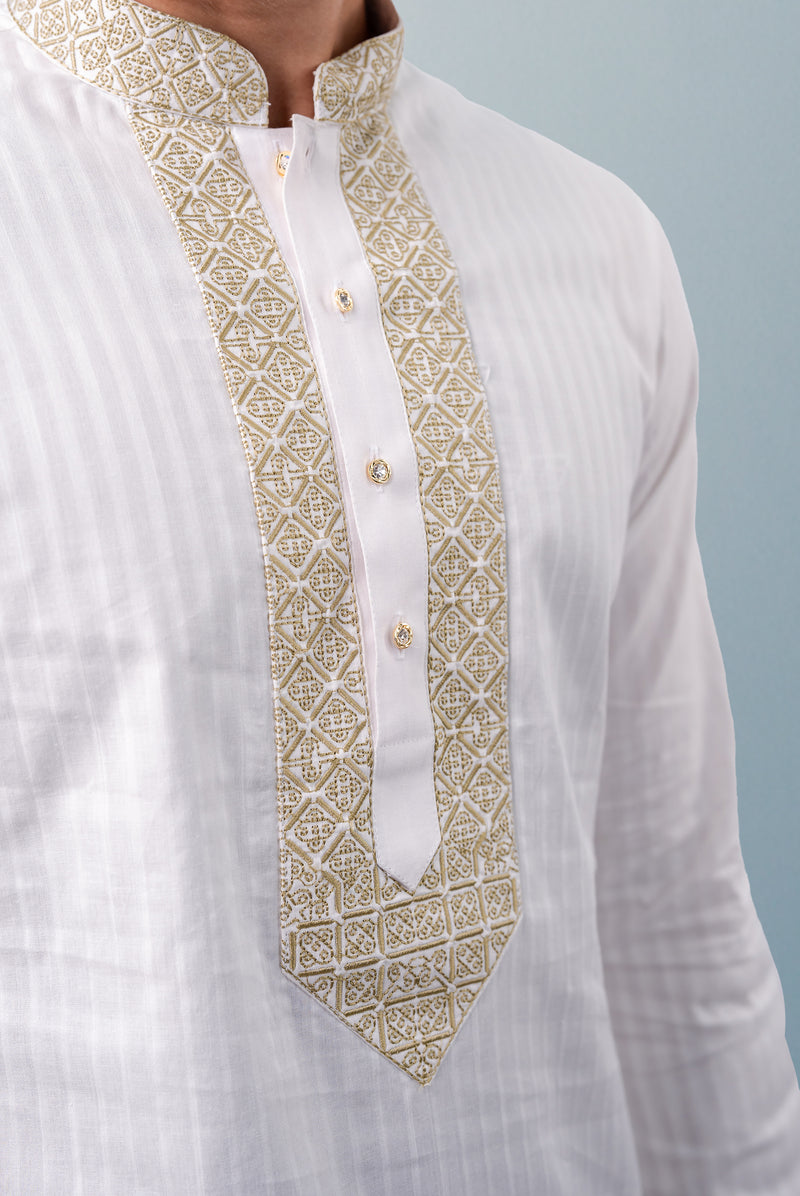 Fancy Button Men's Panjabi