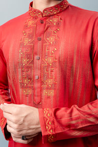 Men's Panjabi - Embroidery