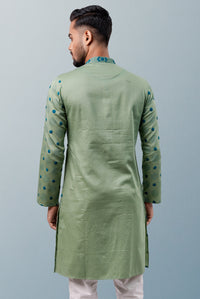 Men's Panjabi-Embroideri