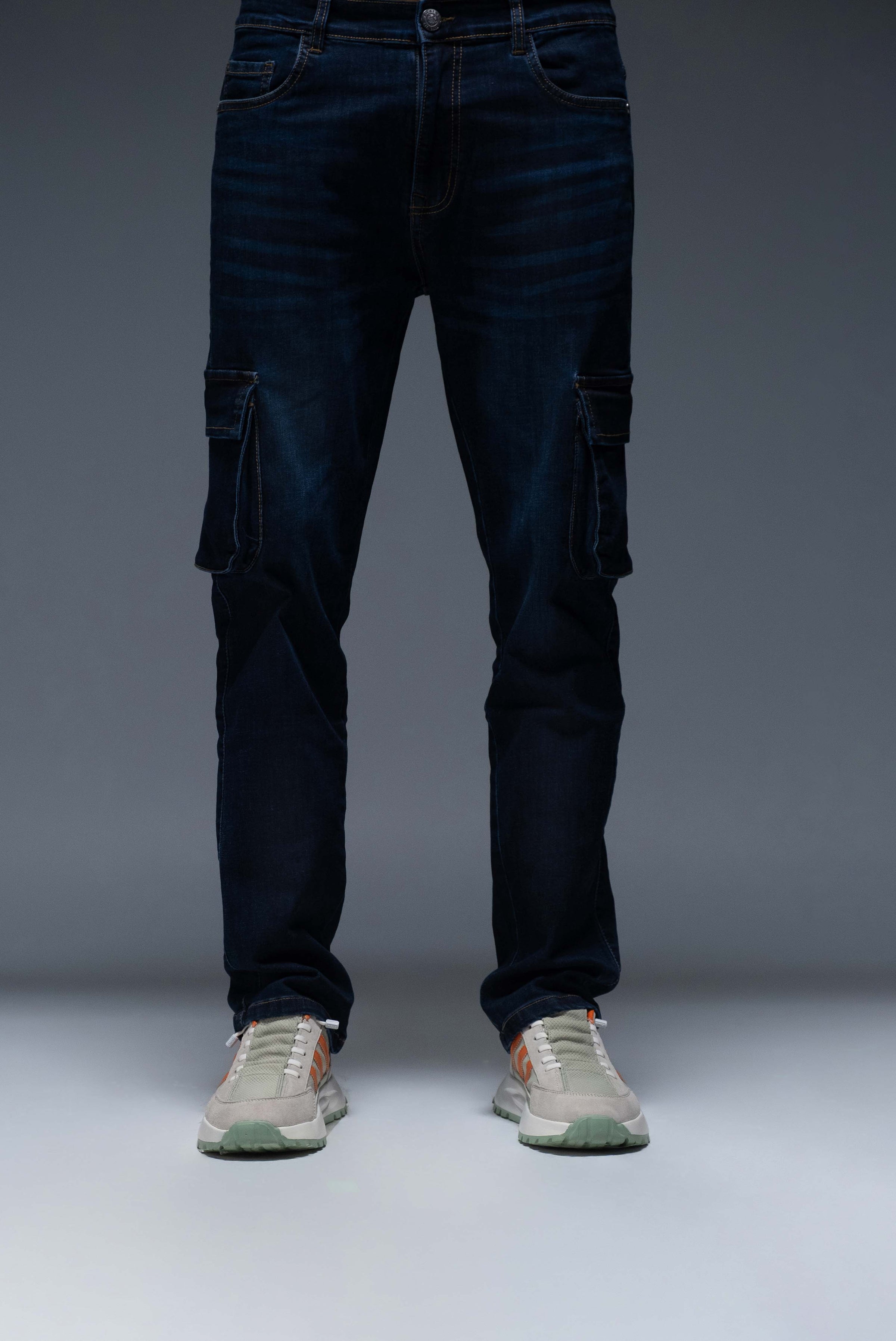 Denim Cargo Pant