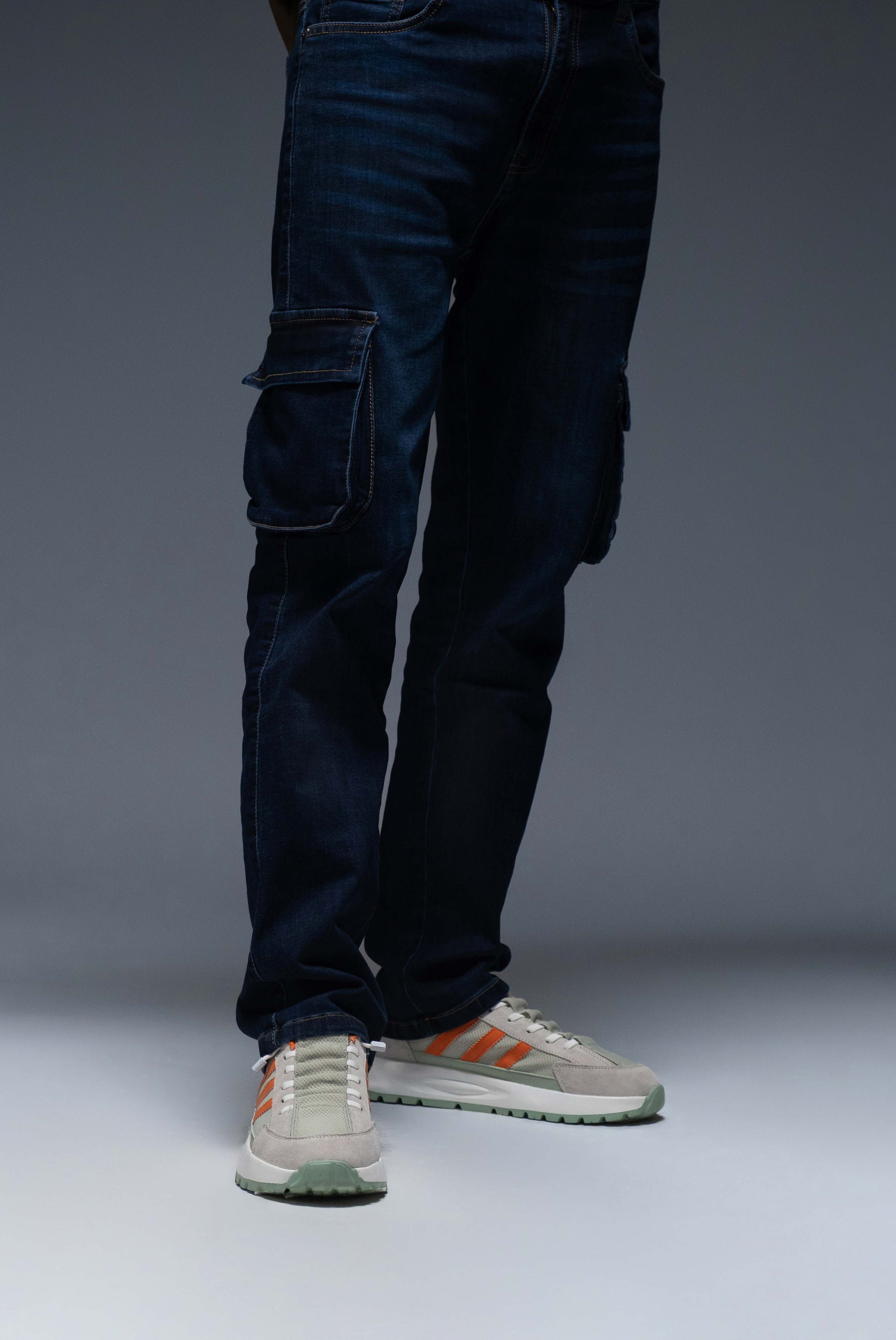 Denim Cargo Pant