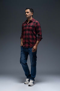 Full Sleeve Casual Flannel Shirt