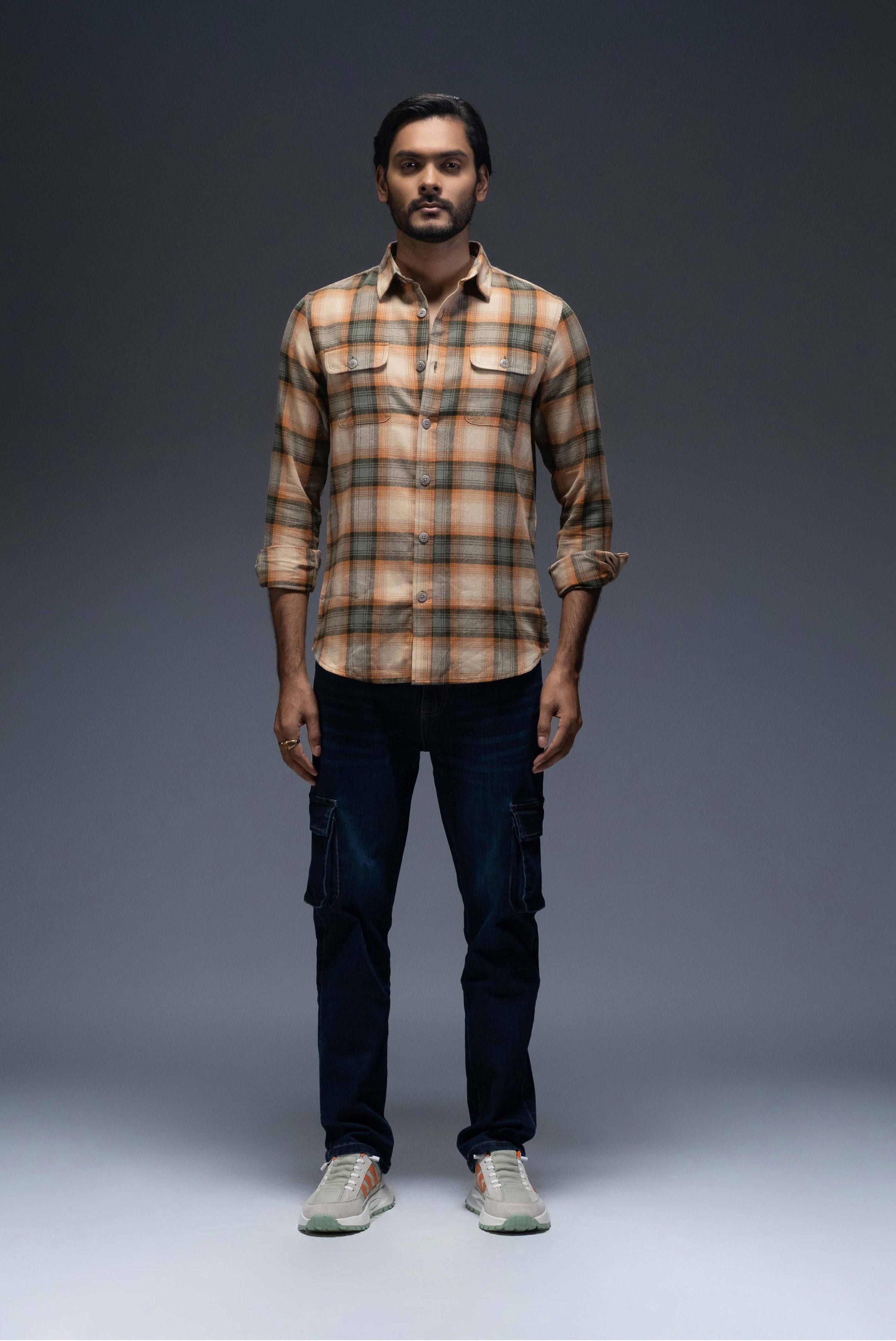 Full Sleeve Casual Flannel Shirt