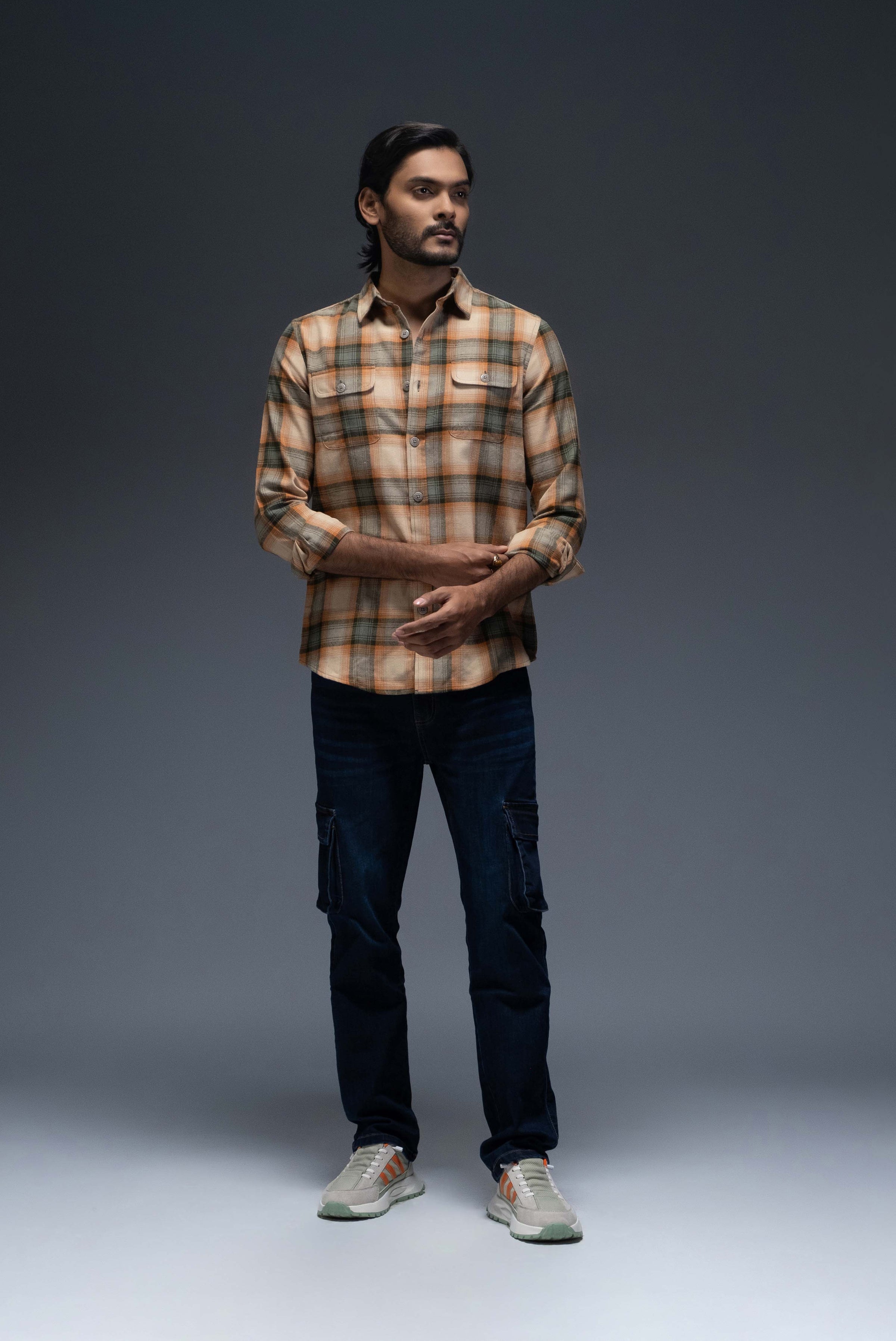 Full Sleeve Casual Flannel Shirt