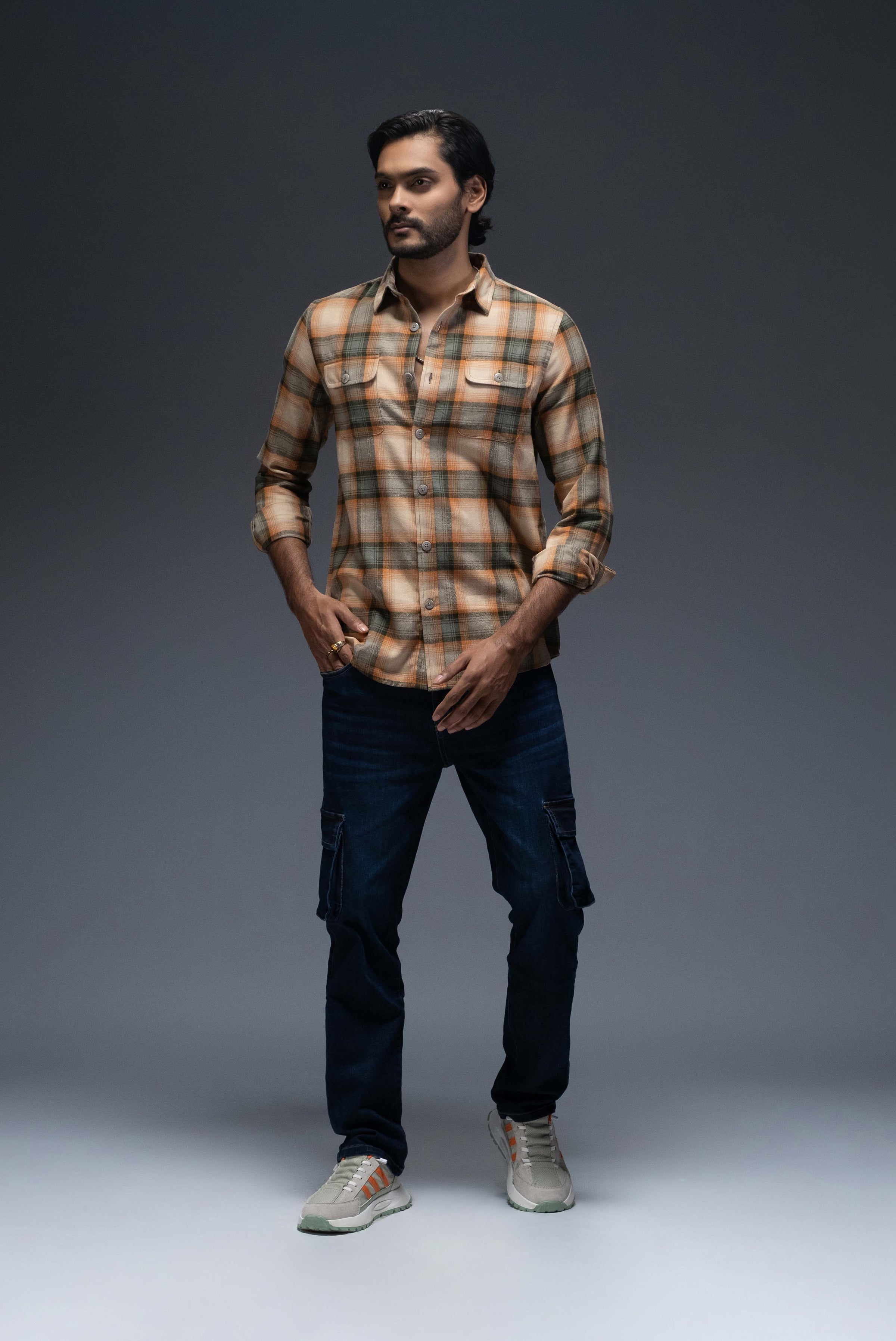 Full Sleeve Casual Flannel Shirt