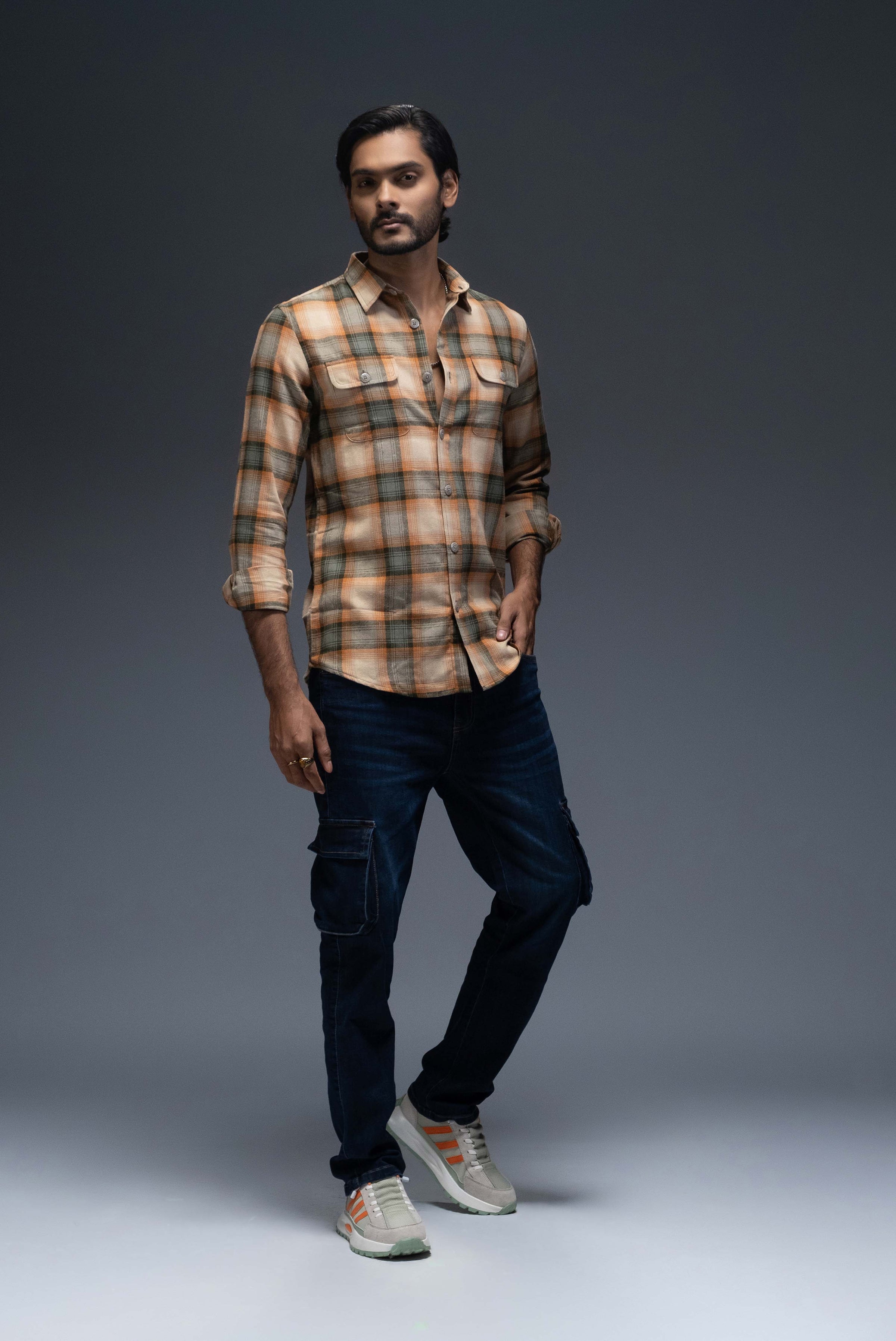 Full Sleeve Casual Flannel Shirt
