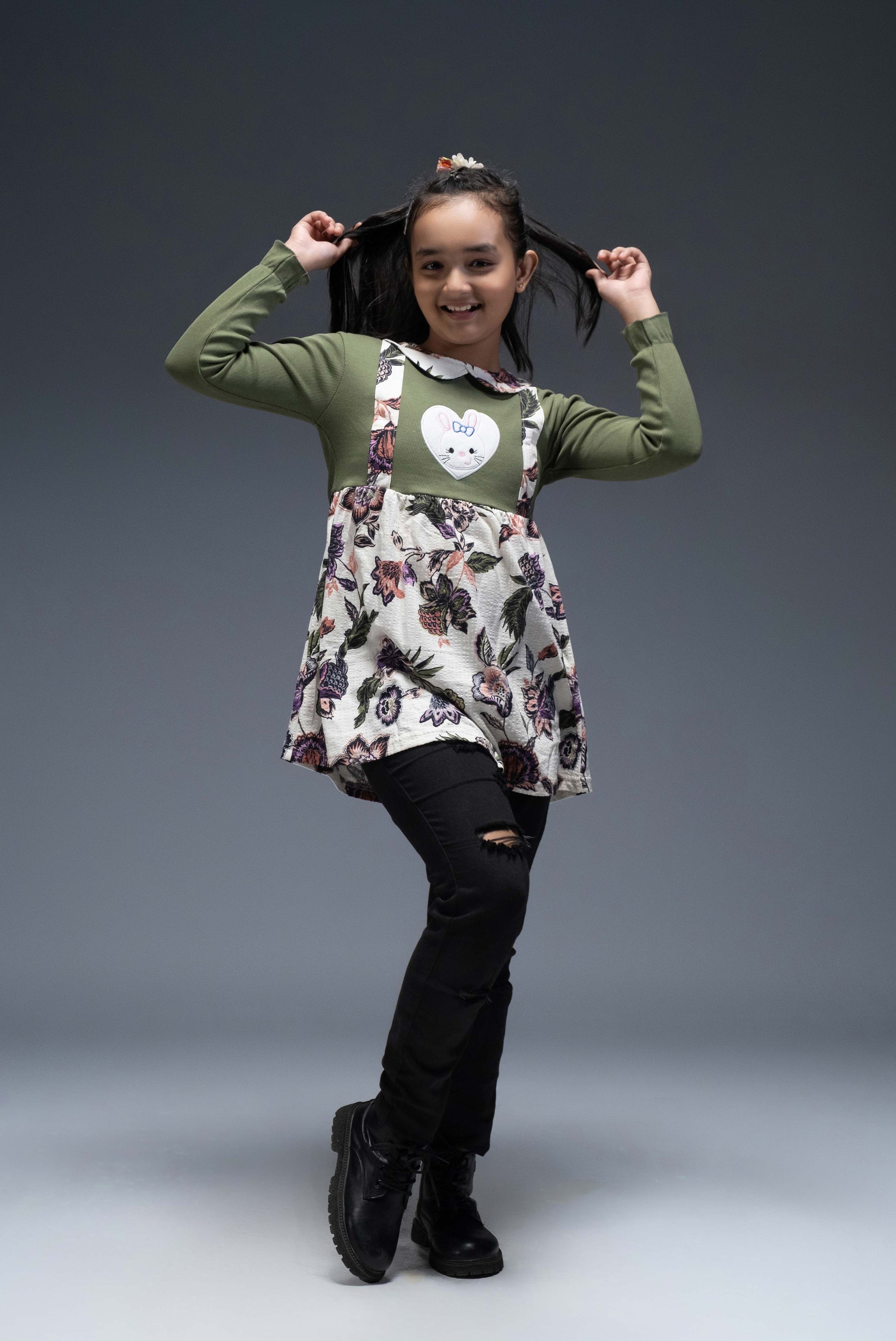 Girls Full Sleeve Frock